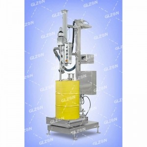 液體灌裝機-200KG自動貼標(biāo)灌裝機