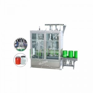18公斤膏體壓蓋機 自動貼標(biāo)壓蓋機