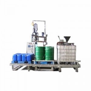 800L-IBC噸桶日化灌裝機(jī)-自動碼垛灌裝機(jī)
