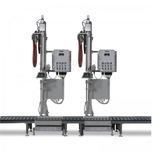 雜糧混合灌裝機(jī)-100L雙頭半自動灌裝機(jī)